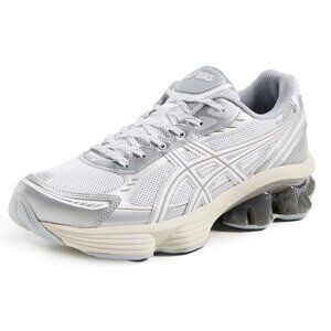 New ASICS Gel-Kinetic Fluent Unisex Sneakers, White/White,